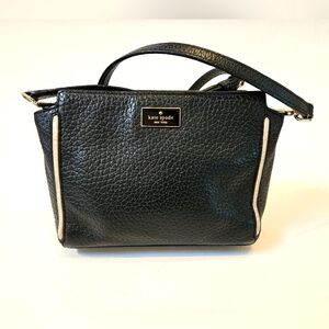 Kate Spade Black Leather Crossbody Bag